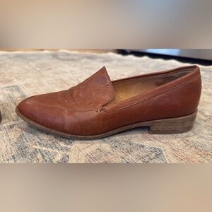Madewell Brown Leather Flats